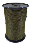 Braided Coloured Polypropylene Multicord.