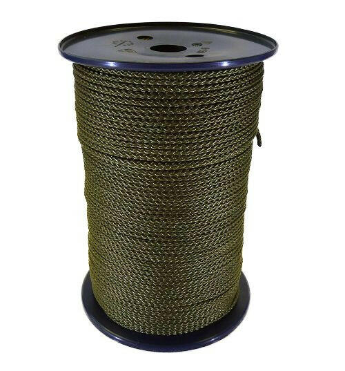 Braided Coloured Polypropylene Multicord.