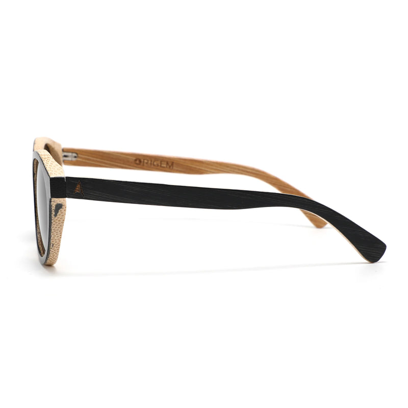 Origem Bamboo  Sunglasses - Penedes Geres Black