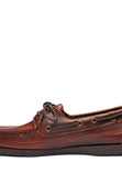 Sebago Mens Schooner Waxed Boat Shoe.