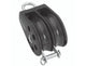 Barton Size 1 Double, Fixed Eye Block + Becket - 30mm - Plain bearing - N01211