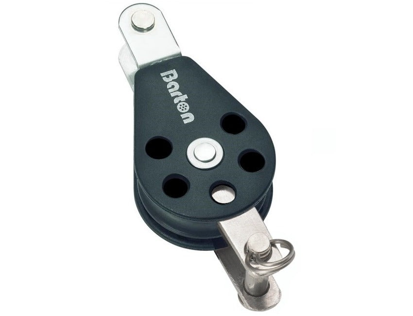 Barton Single, Fixed Eye Clevis Pin + Becket - Ball Bearing Block S2 - N12091