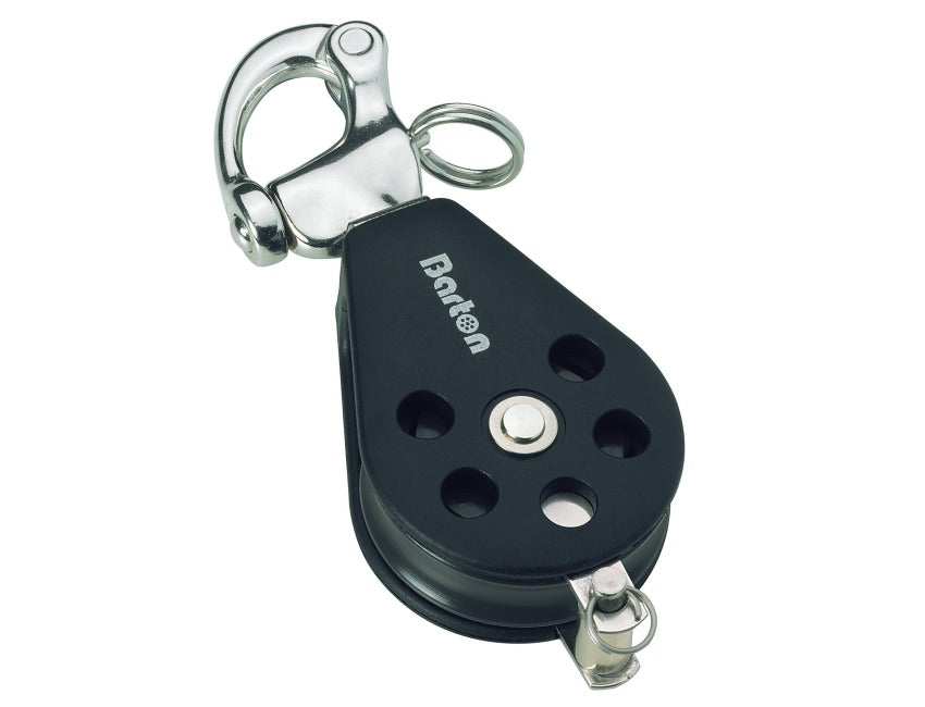 Barton Single, Snap Shackle + Becket - Ball Bearing Block S2 - N12141