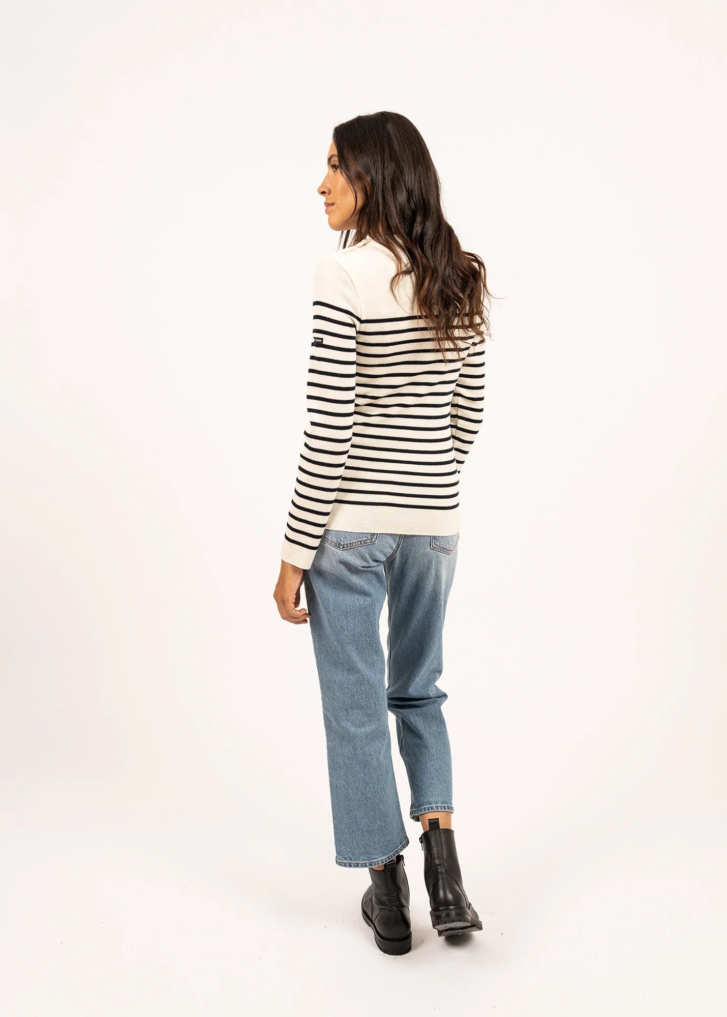 Saint James  Marée striped sailor jumper Womens.