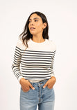 Saint James  Marée striped sailor jumper Womens.