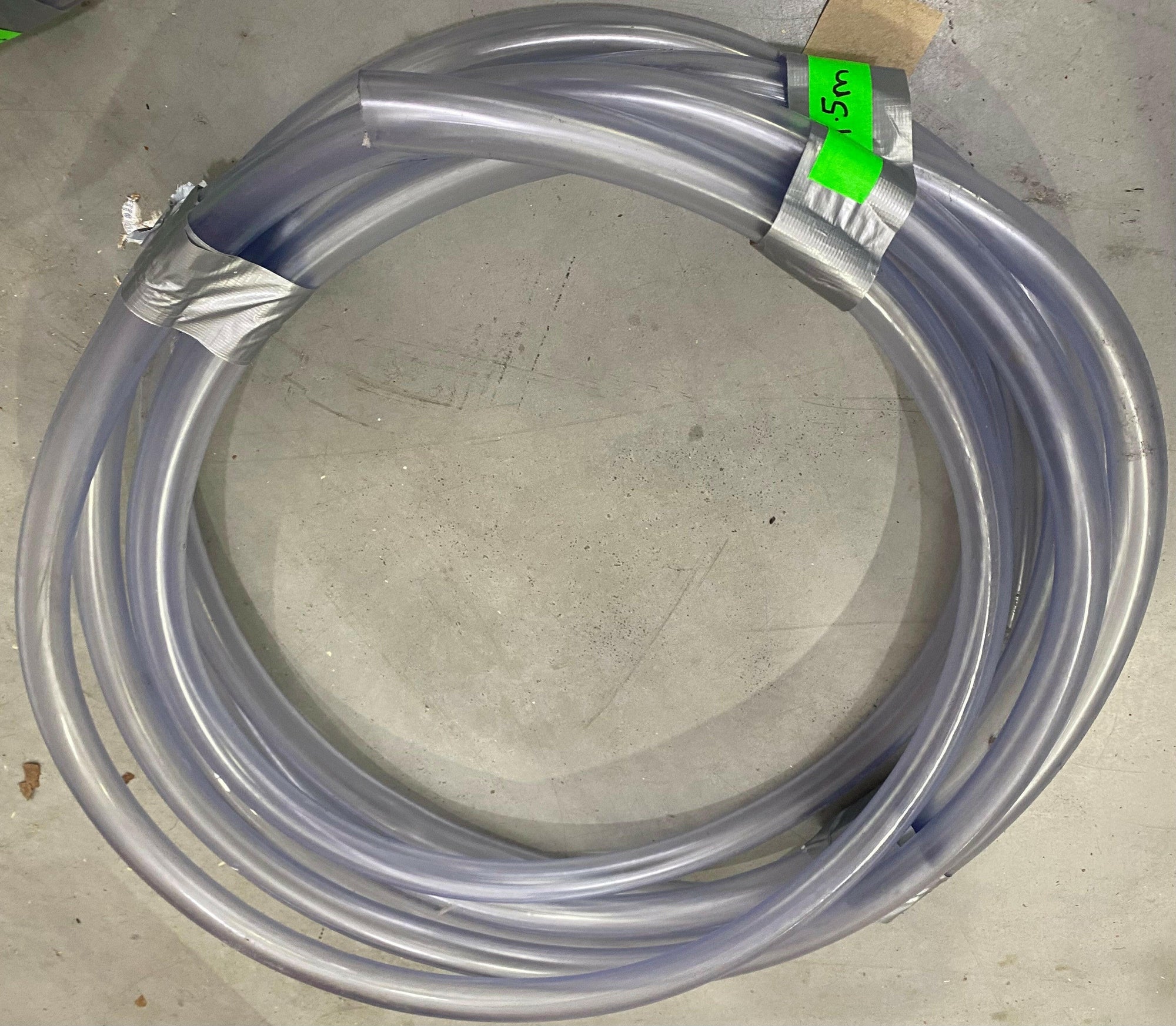 Non-Reinforced PVC Clear Hose.