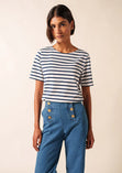 Saint James Levant Moderne Breton T-shirt