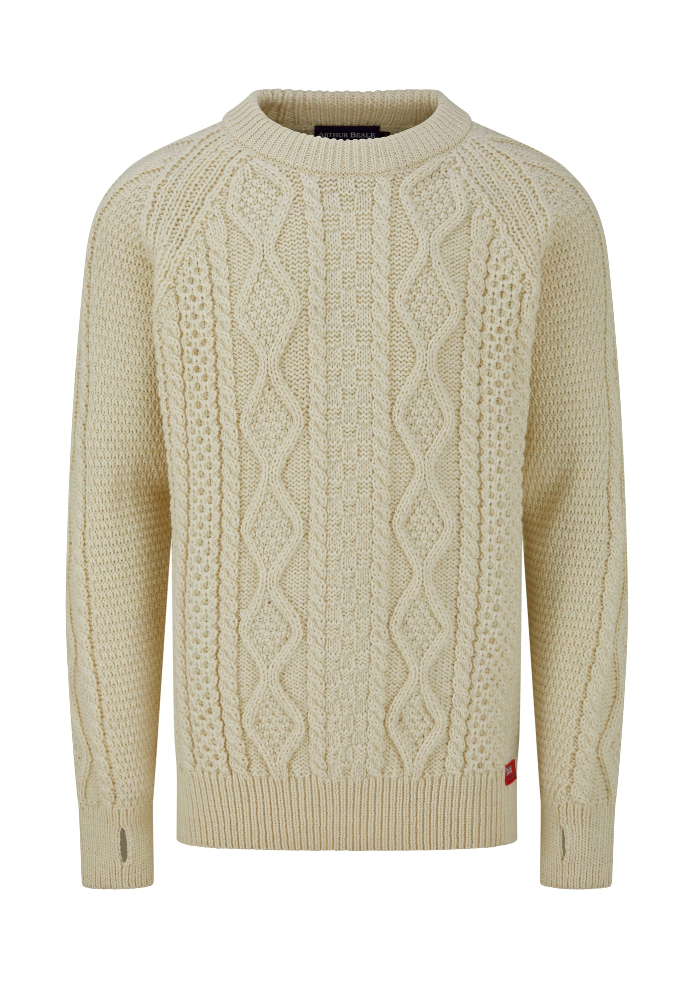 Arthur Beale Aran Woollen Jumper