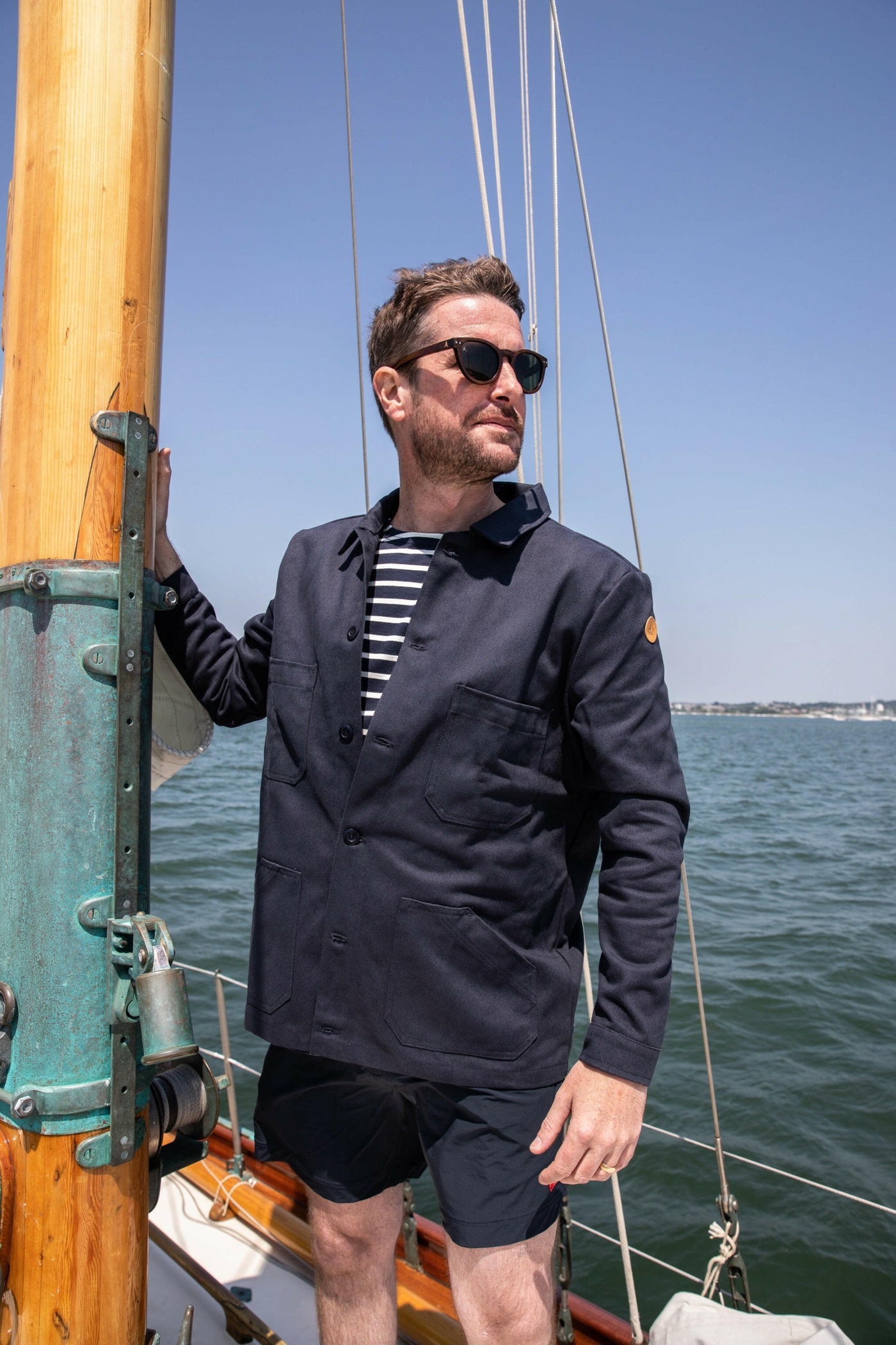 Arthur Beale Canvas Utility Jacket