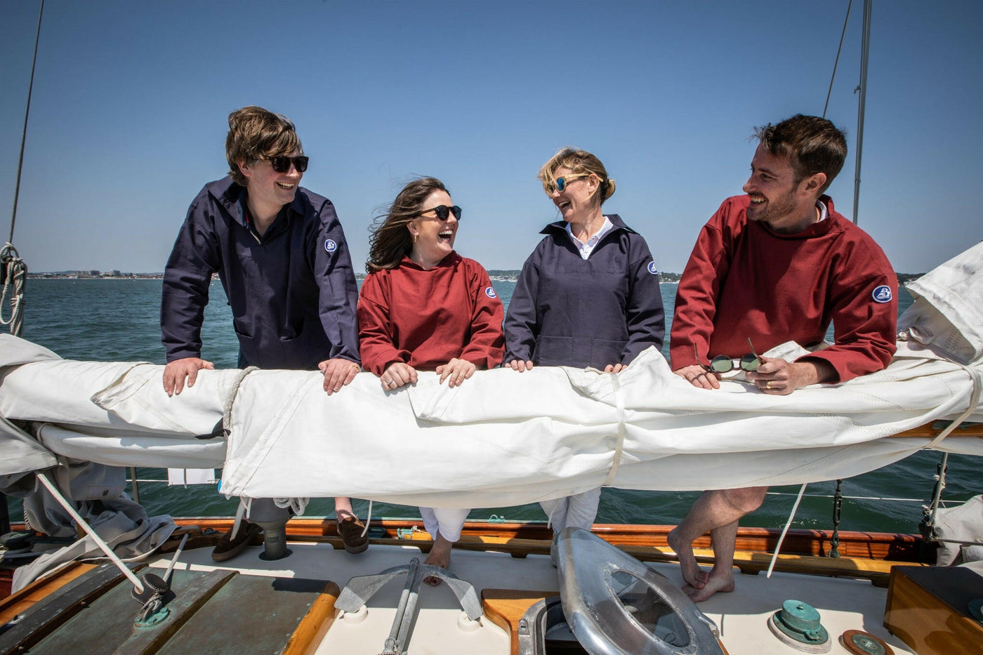 Arthur Beale Boat Neck Smock.