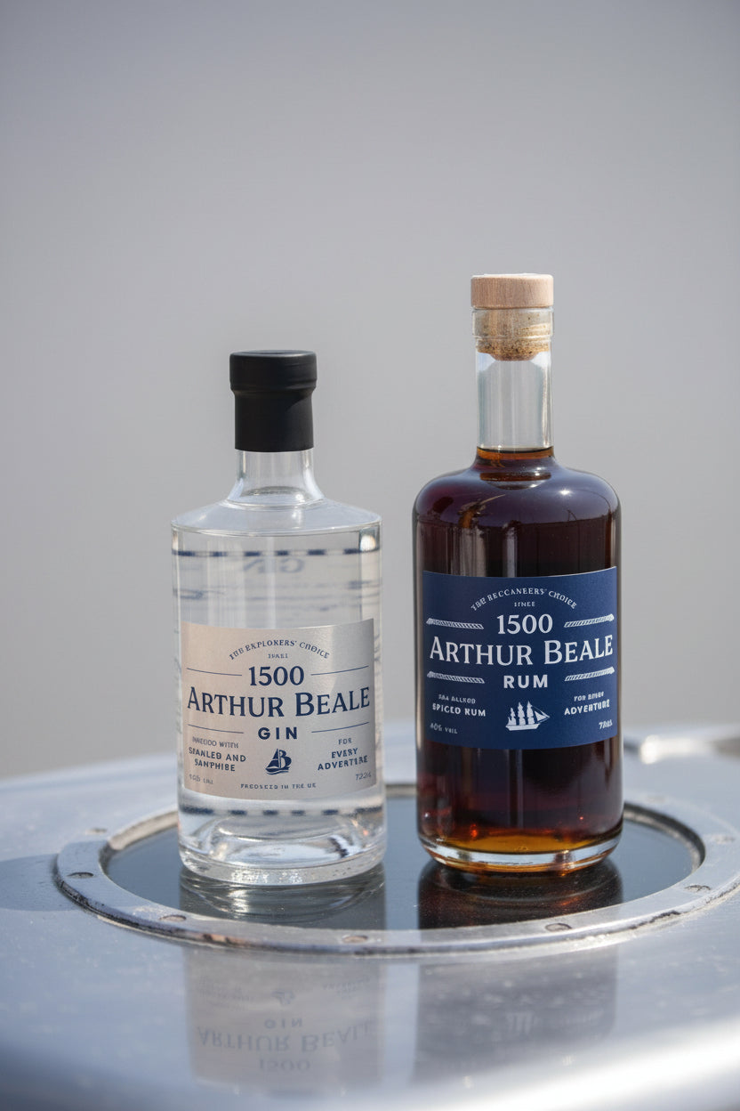 Arthur Beale Sea Salted Spiced Rum.