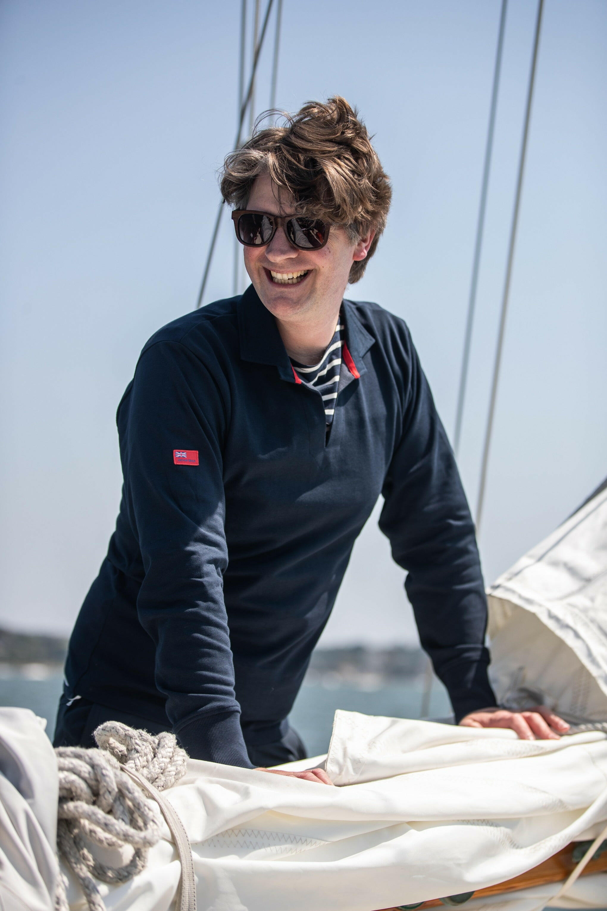 Arthur Beale Vintage Cotton Rugby T-shirt