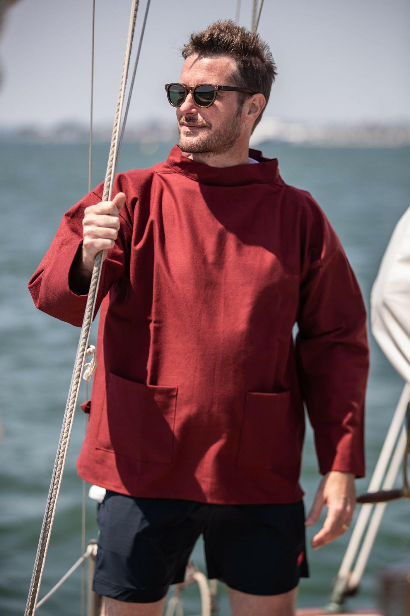 Arthur Beale Boat Neck Smock.
