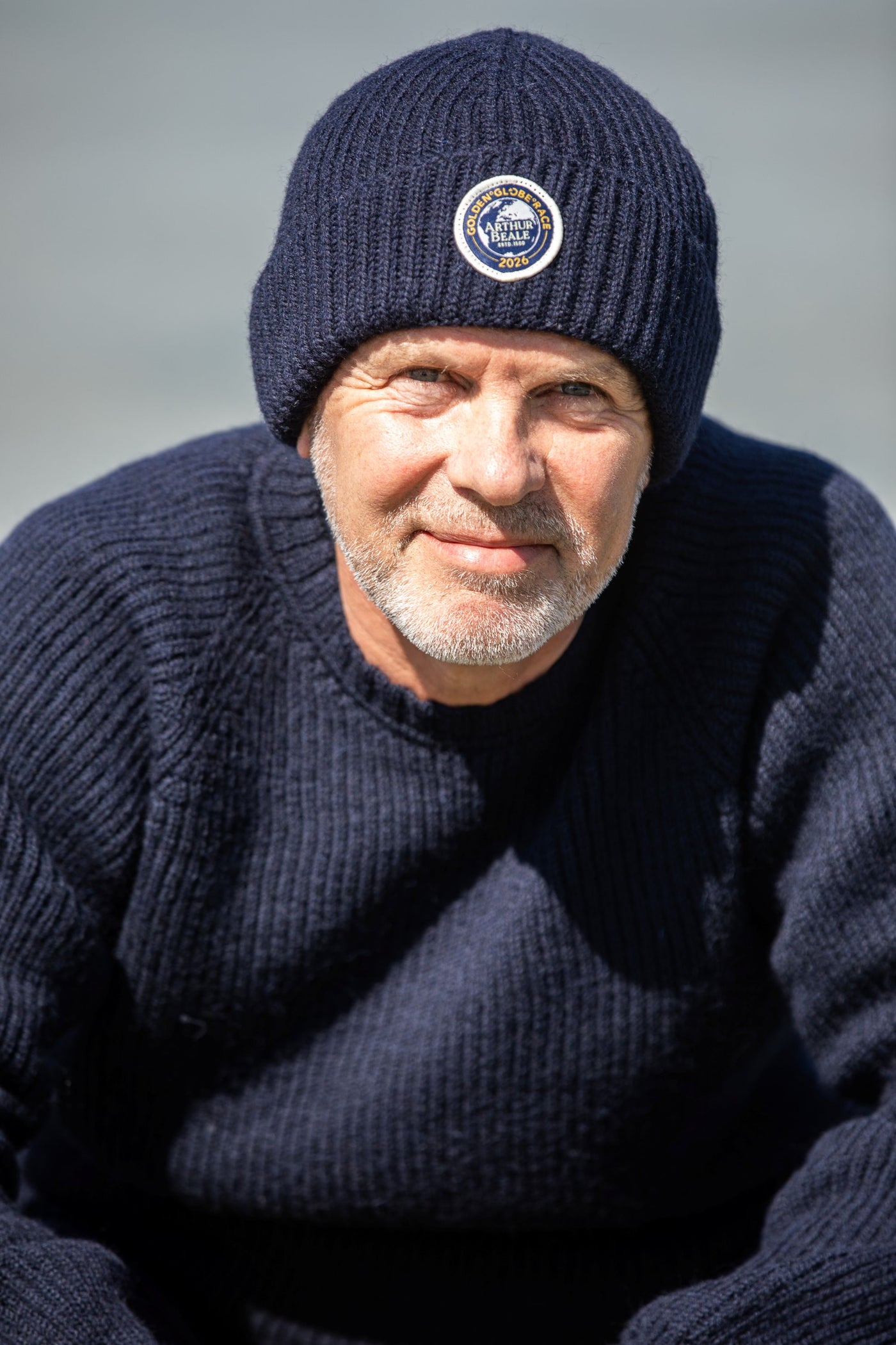 Arthur Beale Golden Globe Race Fisherman badge beanie