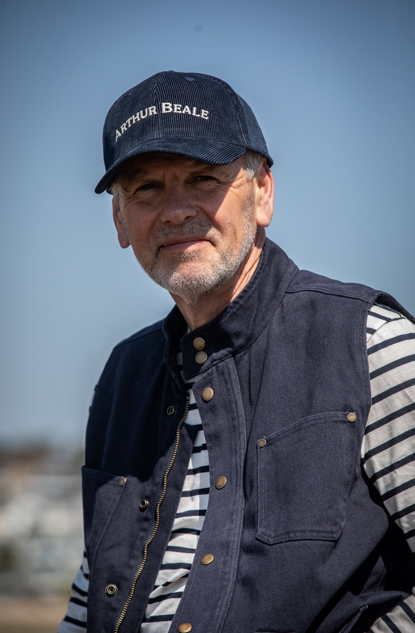 Arthur Beale Cord Baseball Cap