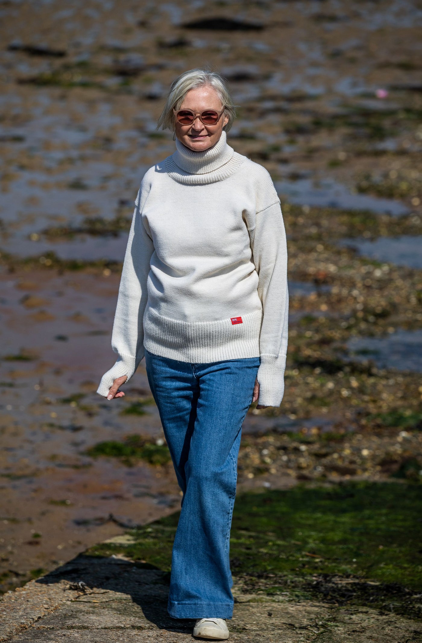 Arthur Beale Oiled Wool Tor Jumper