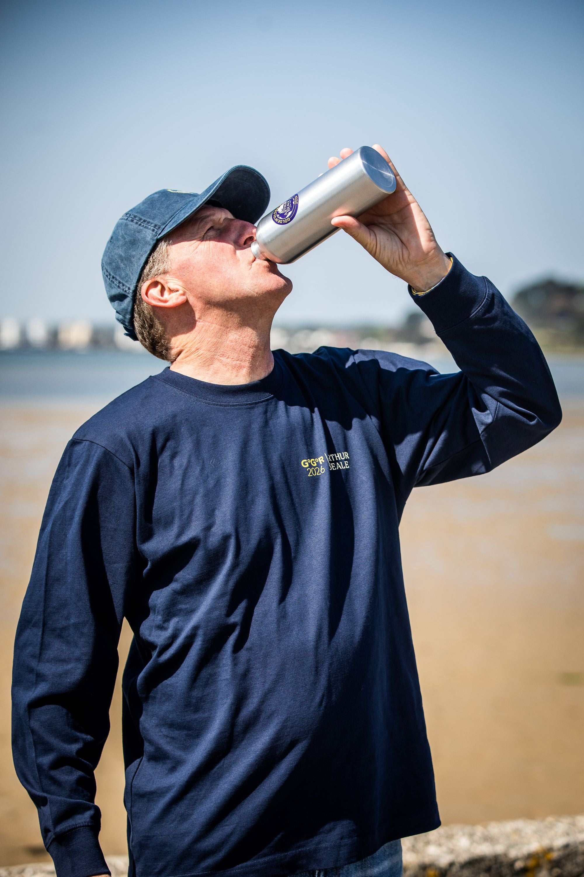 Arthur Beale Golden Globe Race water bottle