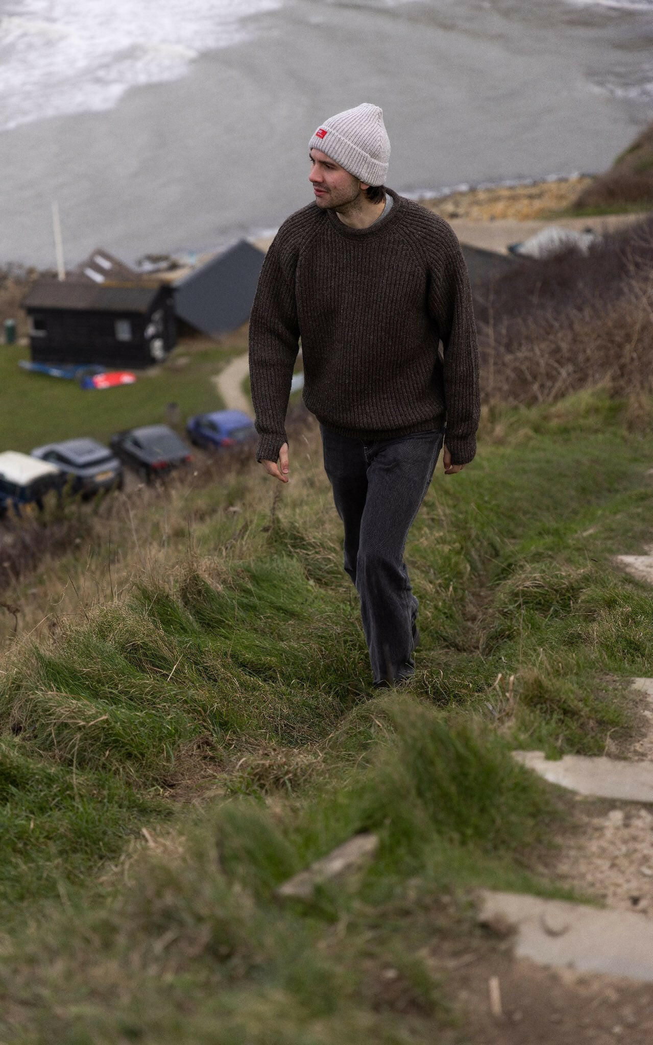 Arthur Beale Fisherman Jumper.