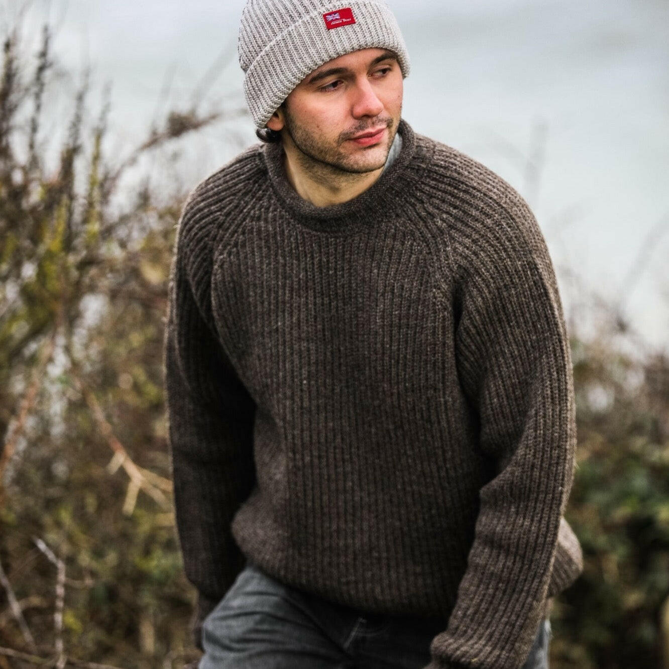 Arthur Beale Fisherman Jumper - Main Image