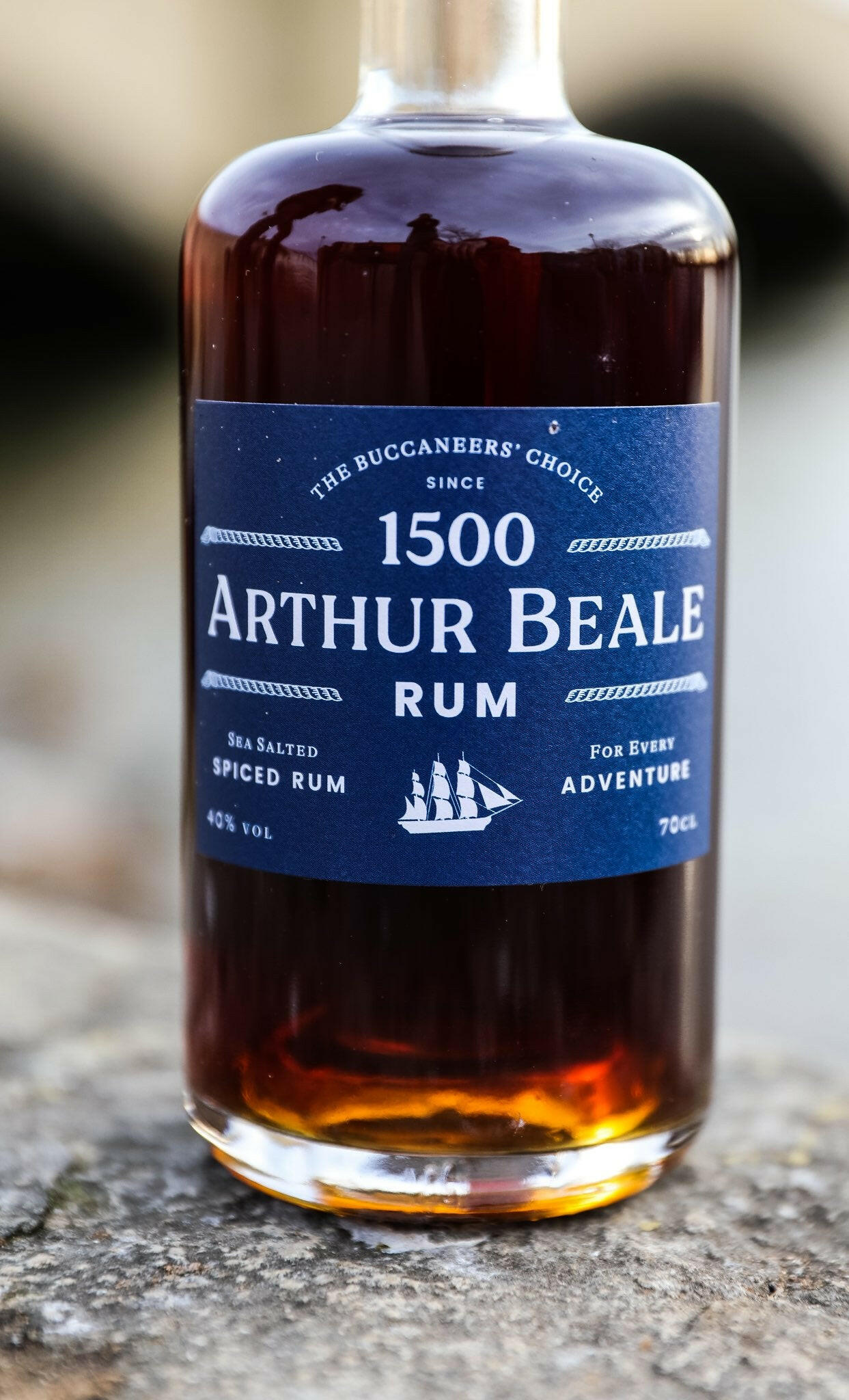 Arthur Beale Sea Salted Spiced Rum.