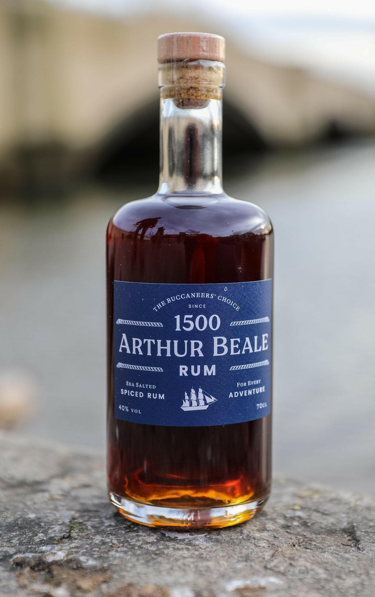 Arthur Beale Sea Salted Spiced Rum.