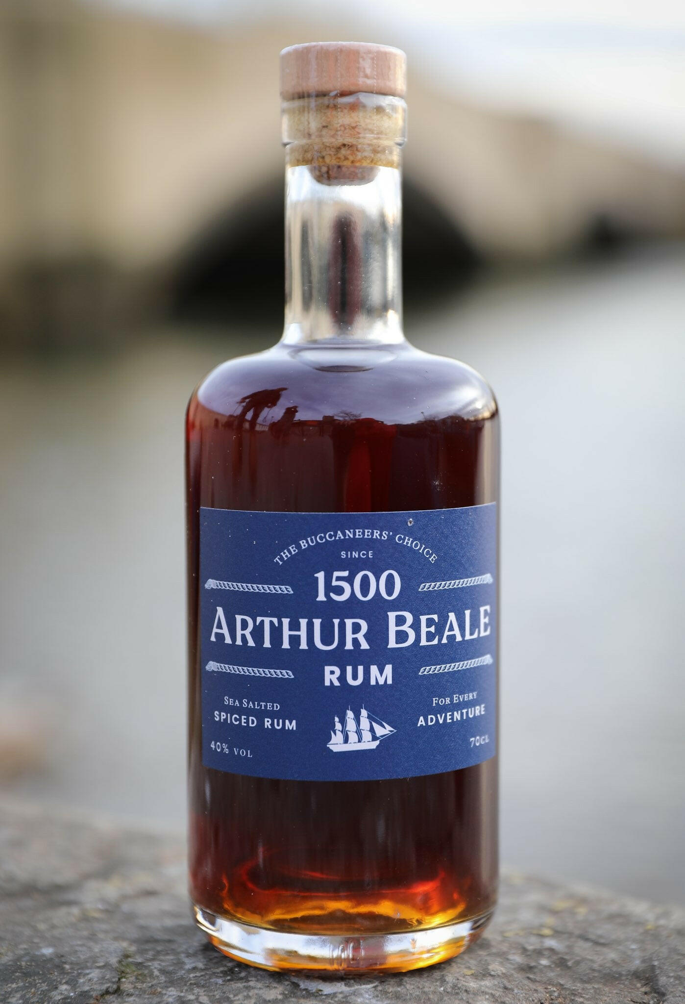 Arthur Beale Sea Salted Spiced Rum.