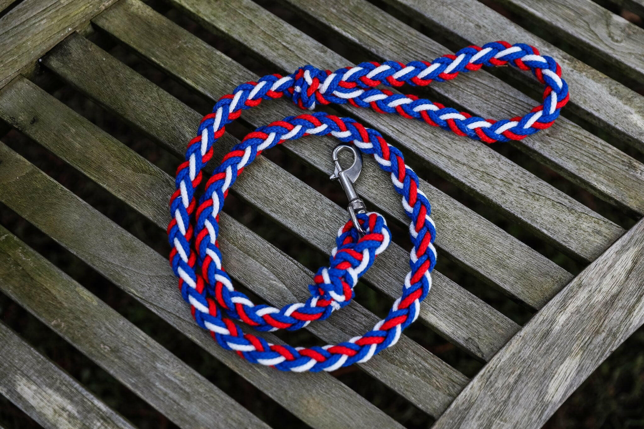 Arthur Beale Plaited Dog Leads.