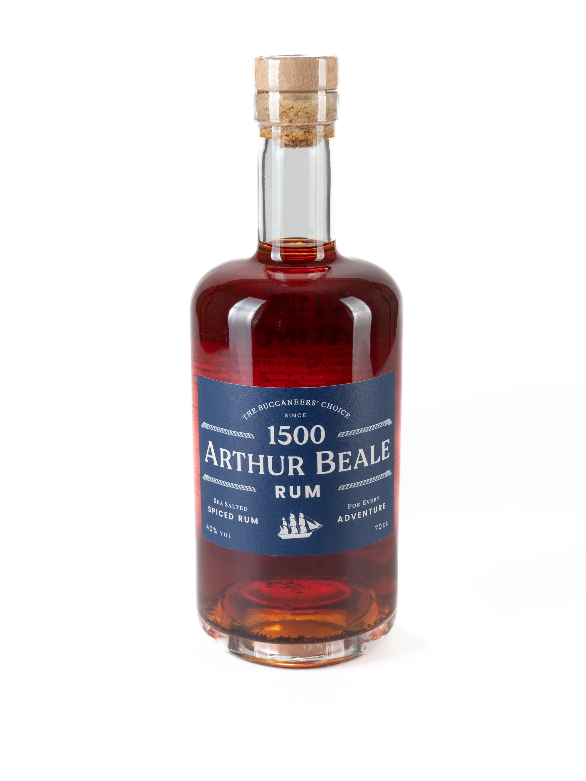 Arthur Beale Sea Salted Spiced Rum.