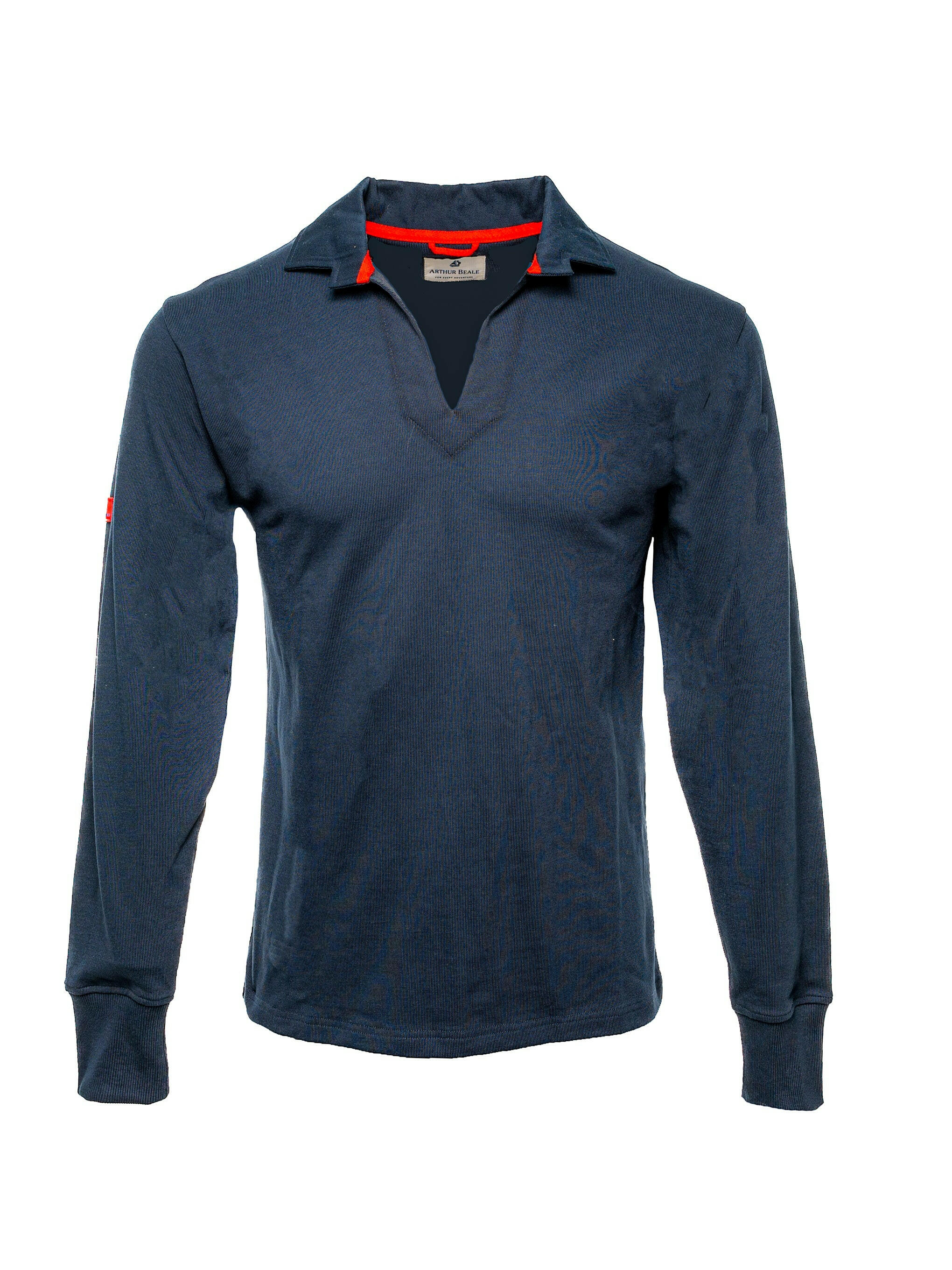 Arthur Beale Retro Navy Rugby Shirt.