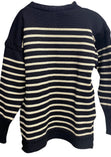 Puffin - The Wide-Striped Guernsey Jumper - Channel Jumper