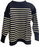Puffin - The Wide-Striped Guernsey Jumper - Channel Jumper