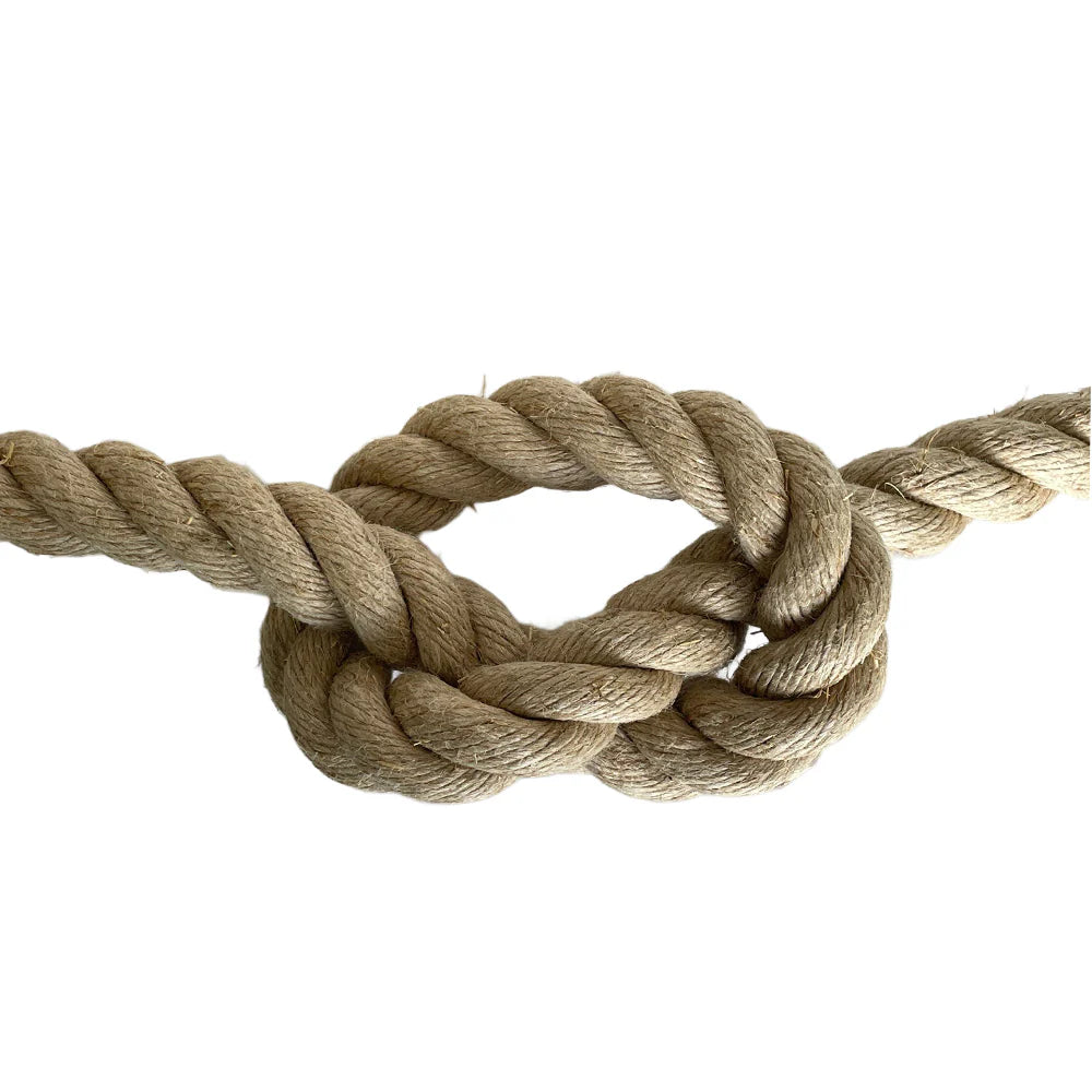 Natural Flax Hemp Rope 24mm