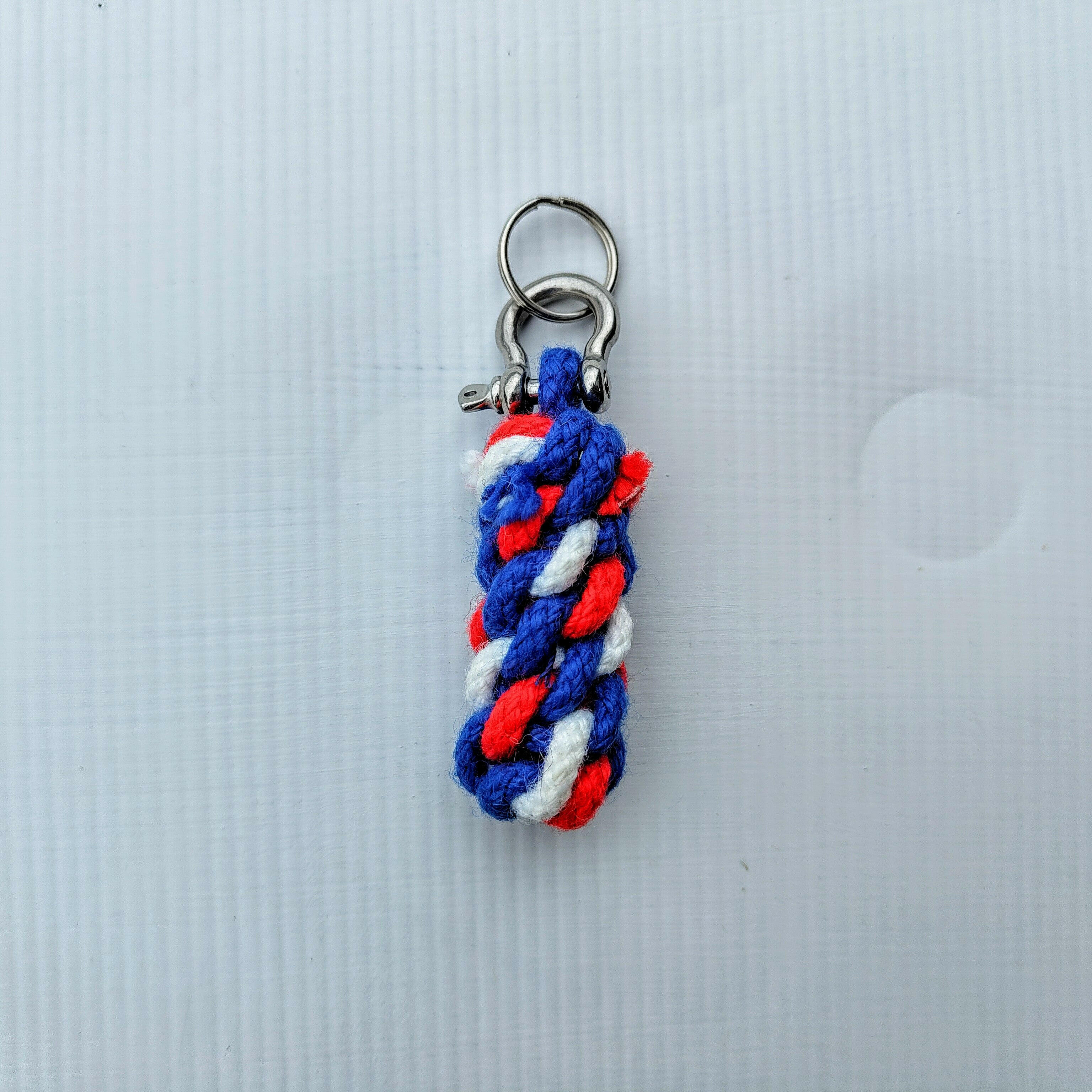 Fender Style Rope Keyring.