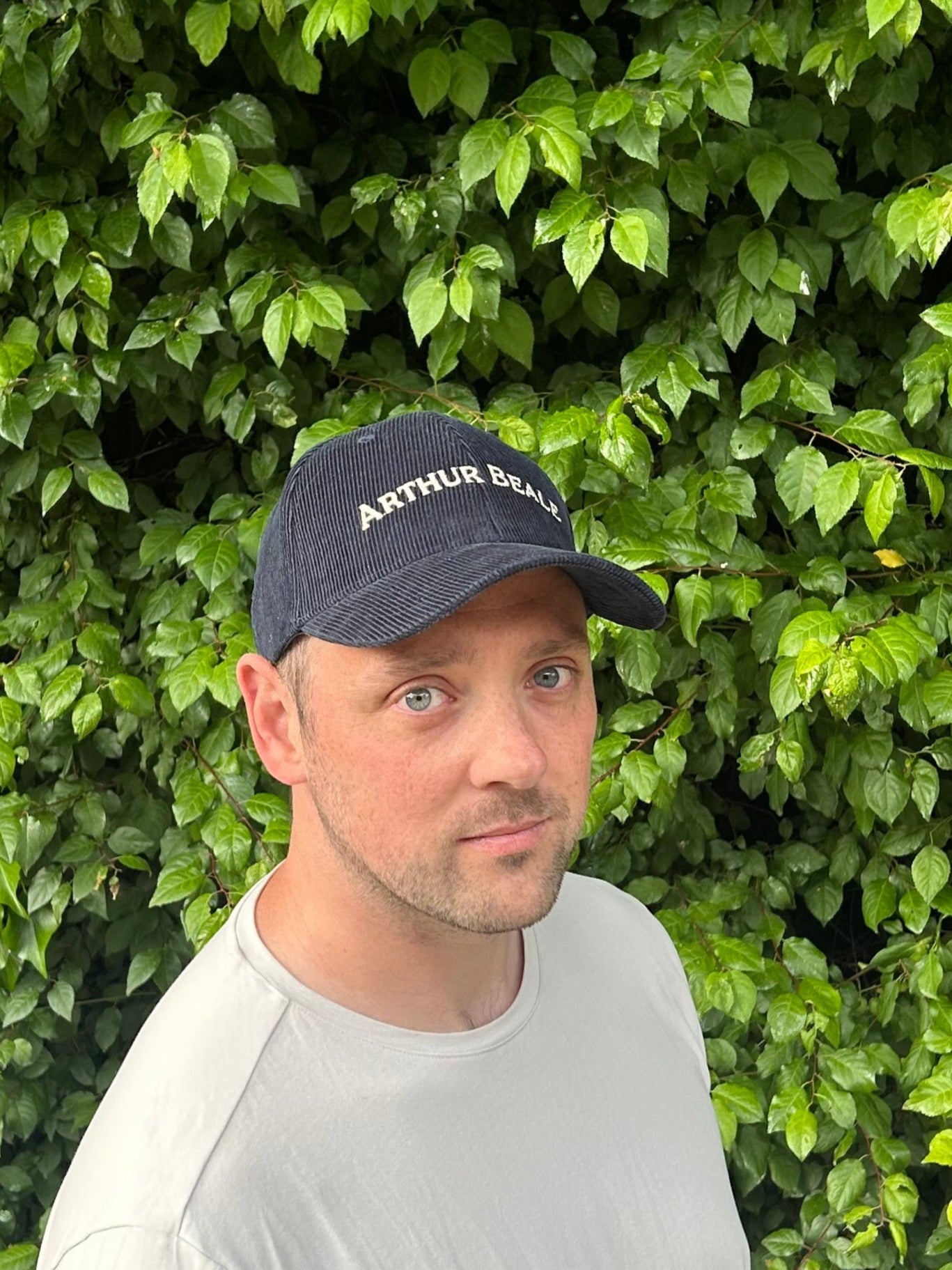 Arthur Beale Cord Baseball Cap