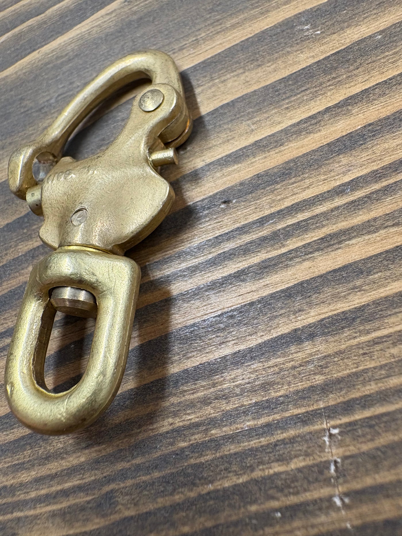 Swivel Snap Shackle Bronze (slight fault) 2 1/4"