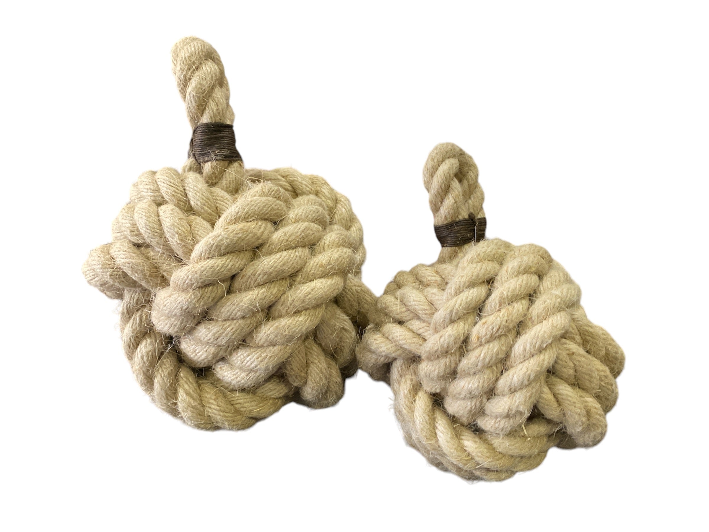 Arthur Beale Flax Rope Door Stop