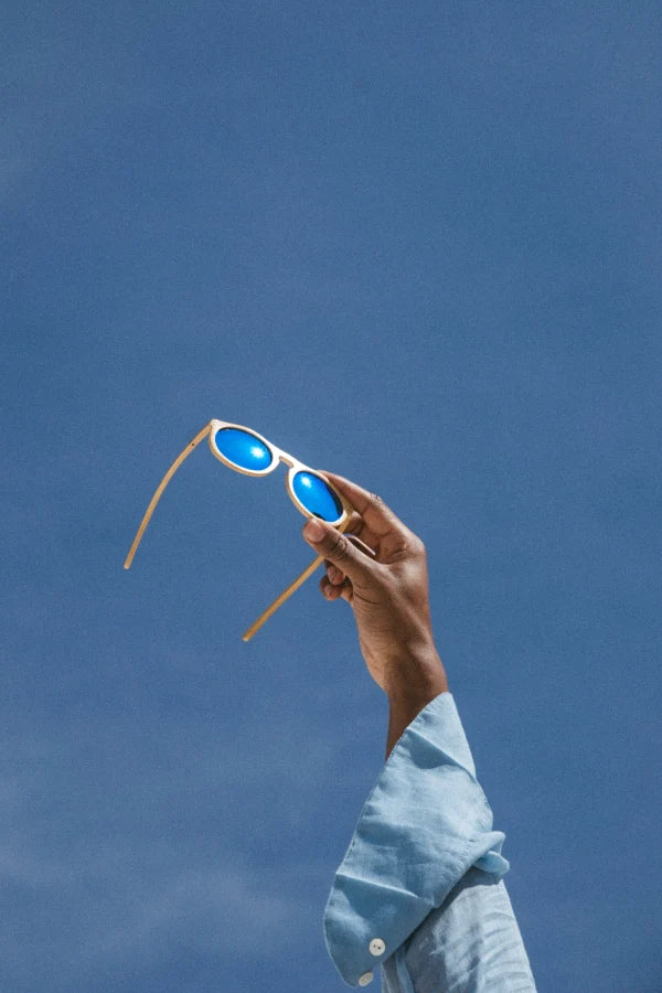 Origem Bamboo Sunglasses - Noosa Blue.