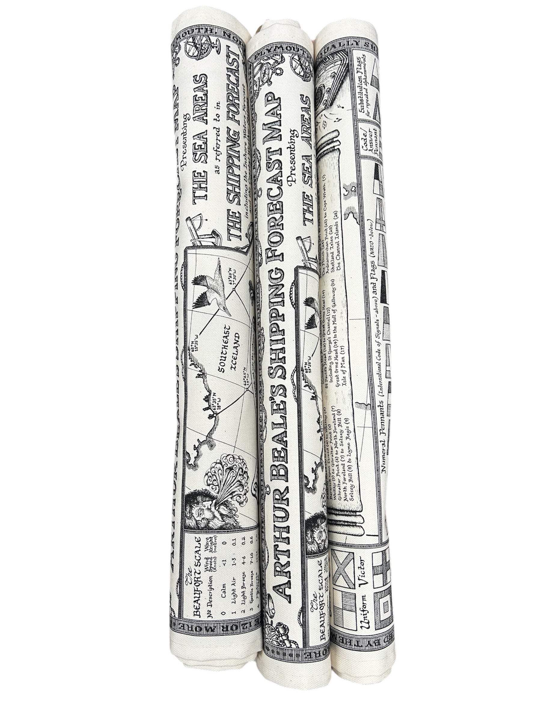 Arthur Beale's Shipping Forecast Tea Towel