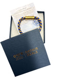 Arthur Beale Golden Globe Race Rope Bracelet (Gold hardware)
