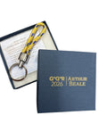 Arthur Beale Golden Globe Race Rope Keyring (Gold hardware)