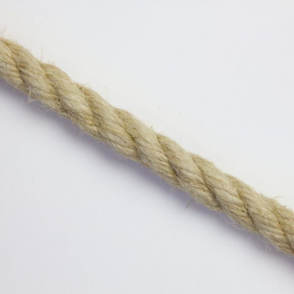 Custom Bannister Rope - 24 mm Flax Hemp