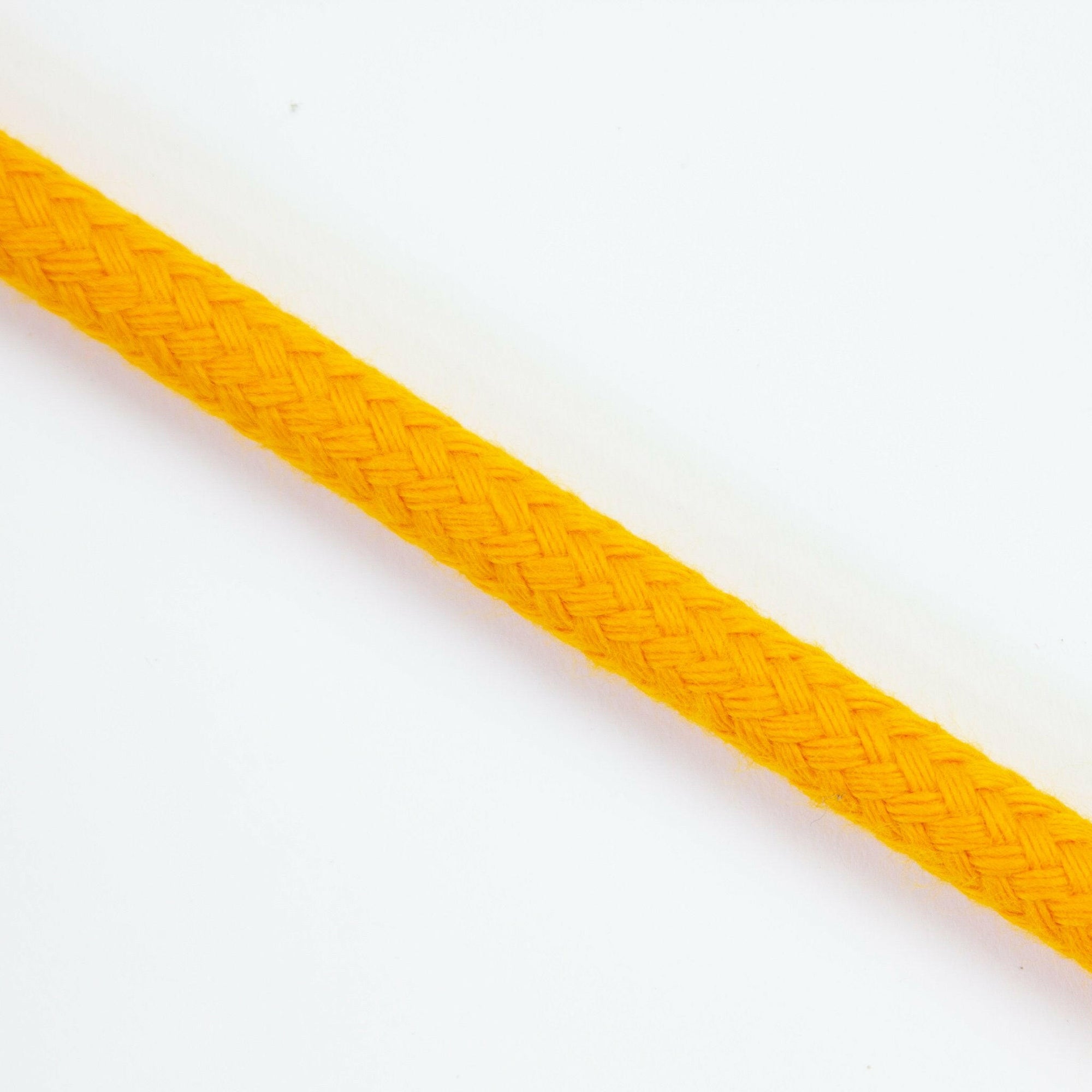 Soft Matt Braided Polyester Gold 4mm.