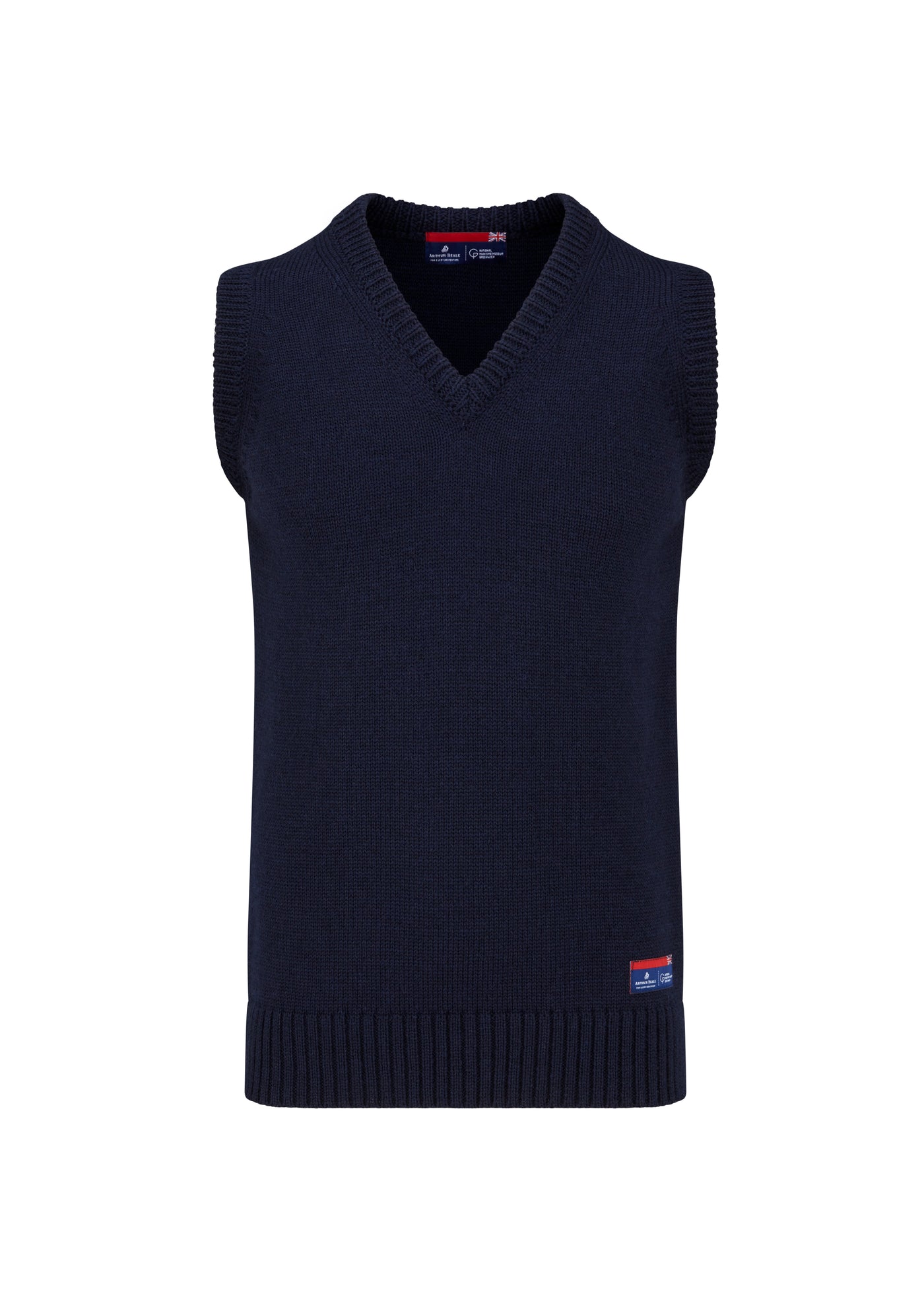 Arthur Beale Maritime Sleeveless Jumper