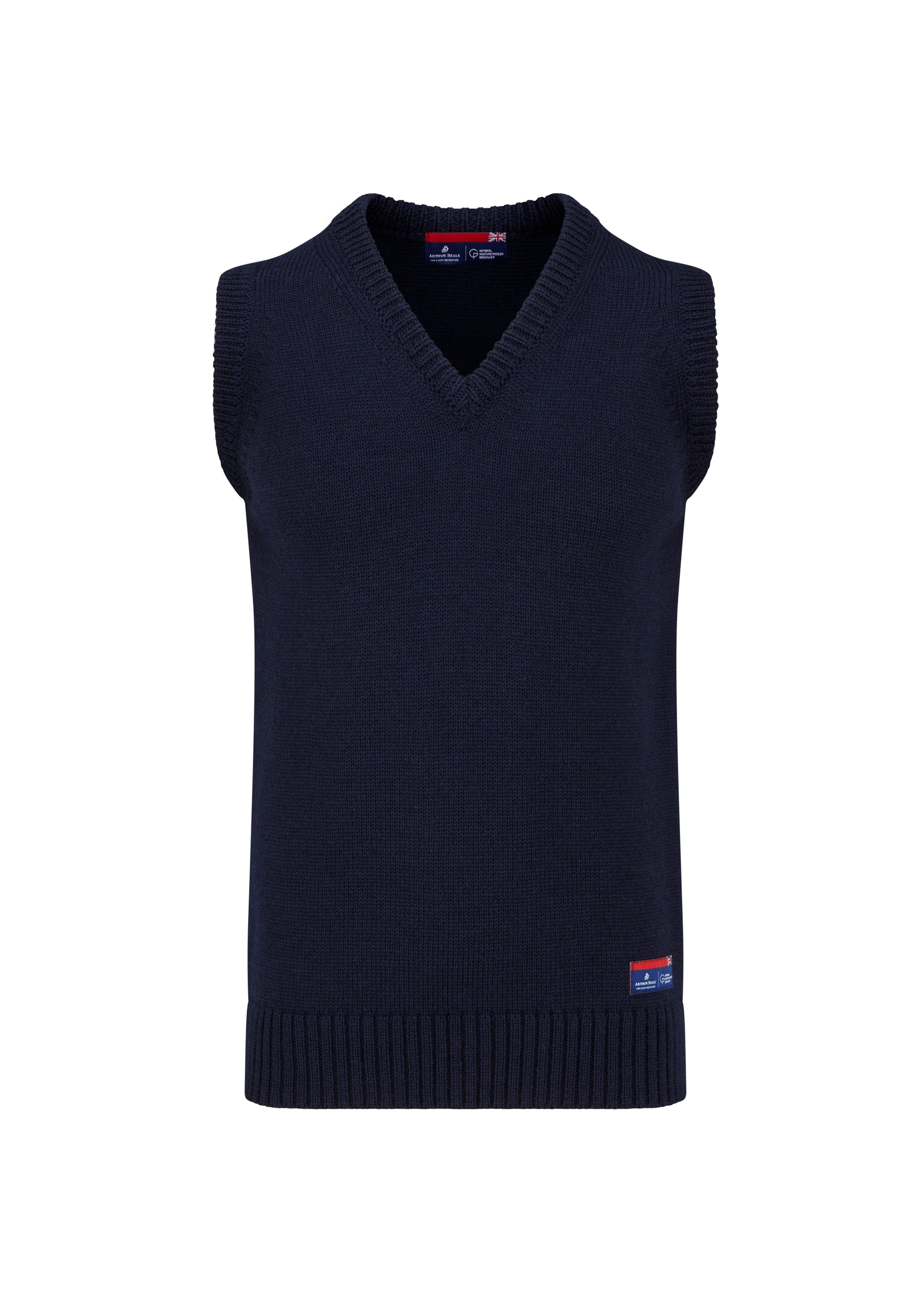 Arthur Beale Maritime Sleeveless Jumper