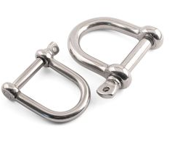 Wide Jaw D Shackle SS.