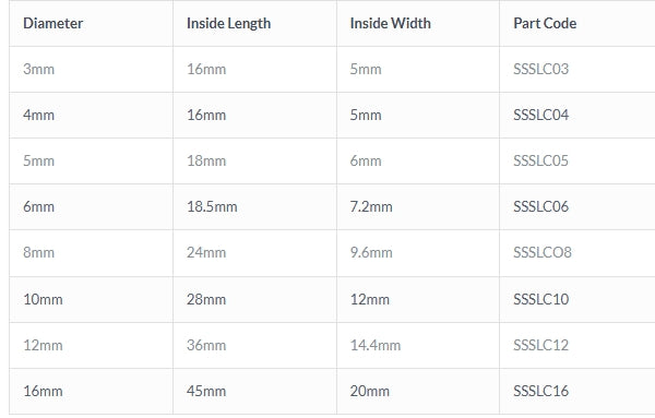 Stainless Steel Short Link Chain DIN 766 (assorted lots)
