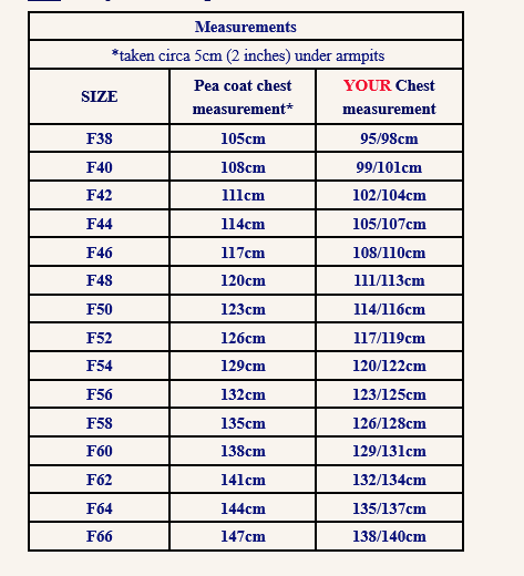 Corsaire Mens Peacoat.