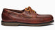 Sebago Mens Foresider boat shoe Brown Gum / 9.