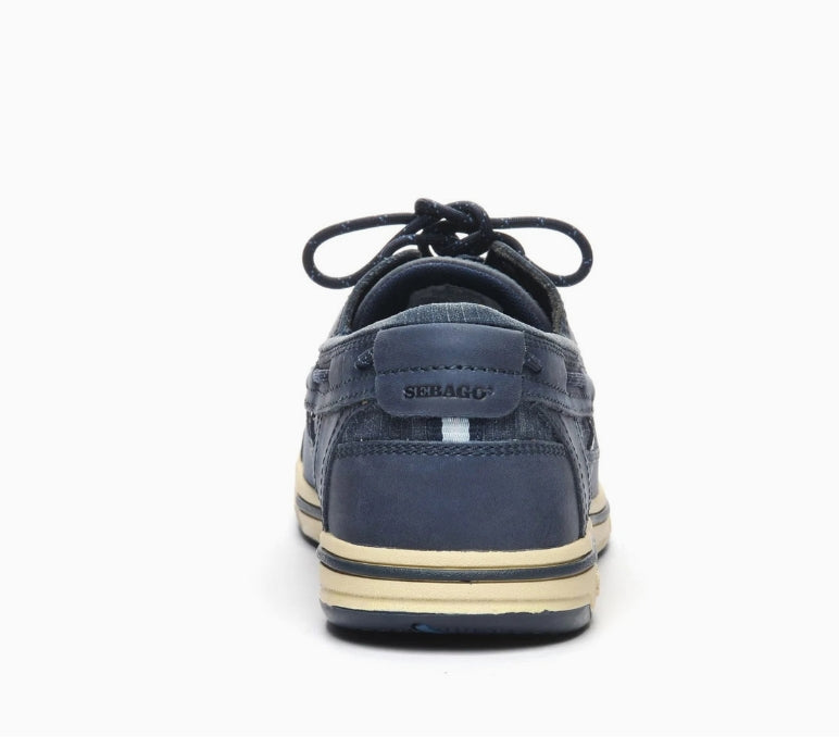 Sebago Mens Triton Leather Boat Shoe