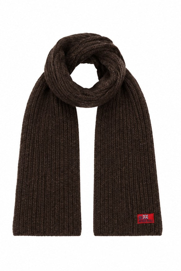 British Wool Unisex Natural Scarf